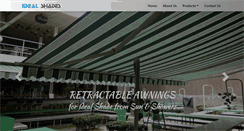 Desktop Screenshot of idealshades.net